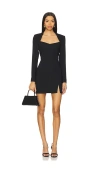 Amanda Uprichard Katana Dress In Black