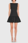 Amanda Uprichard Katina Mini Dress In Black