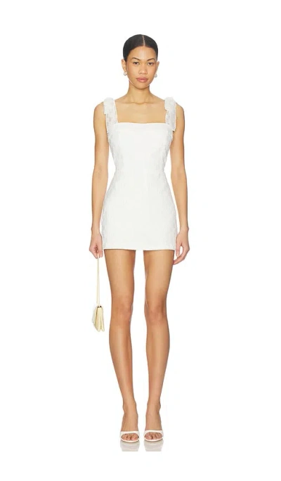 Amanda Uprichard Keenan Skort Romper In White