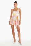 Amanda Uprichard Women's Kendra Floral Ruffled Skort Romper In Vivian