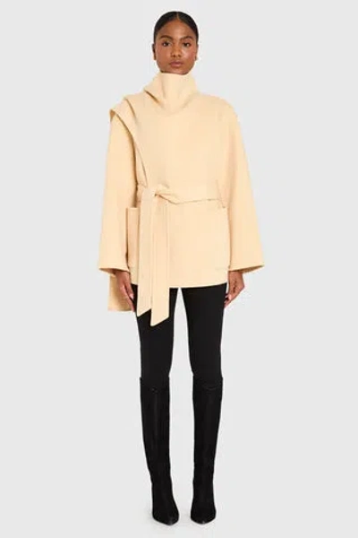 Amanda Uprichard Kennedy Jacket In Neutral