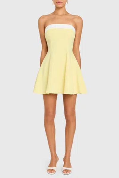 Amanda Uprichard Kerielle Dress Provence Ivory