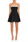 Amanda Uprichard Kerielle Strapless Minidress In Multi