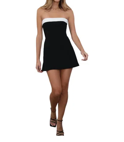 Amanda Uprichard Kerry Velvet Skort Romper In Black