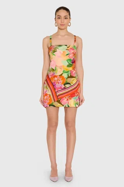Amanda Uprichard Keyshia Dress In Multi