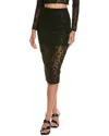 Amanda Uprichard Kismet Skirt In Black