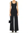 Amanda Uprichard Kya Jumpsuit In Black