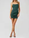 AMANDA UPRICHARD LACONIA DRESS IN CYPRESS