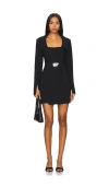 Amanda Uprichard Kleid Larenta In Black