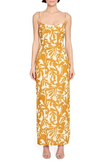 Amanda Uprichard Lawrence Maxi Dress In Multi