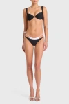 Amanda Uprichard Lazio Bikini Bottom In Black,white