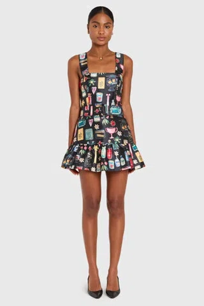 Amanda Uprichard Lena Skort Romper In Multi