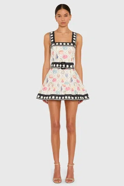 Amanda Uprichard Lena Skort Romper In White