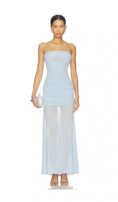 Amanda Uprichard Leo Dress In Blue