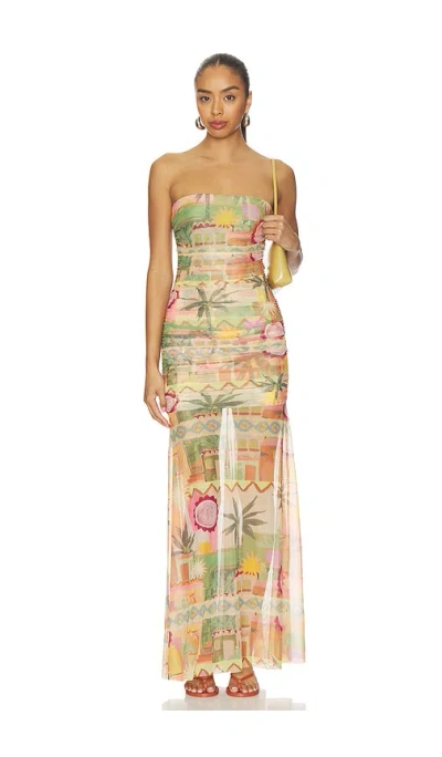 Amanda Uprichard Leo Maxi Dress