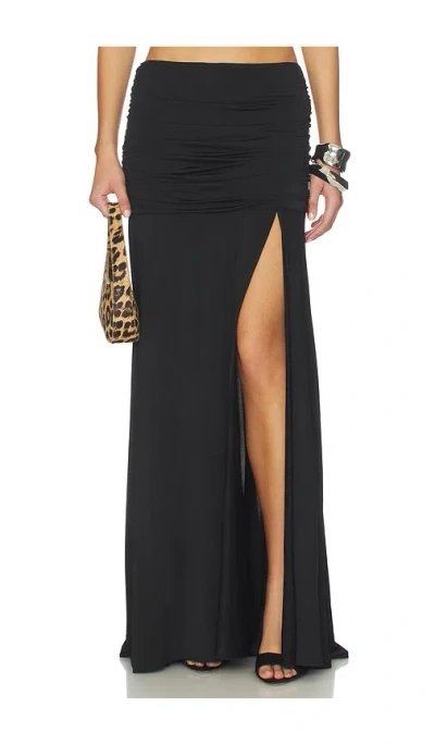 Amanda Uprichard Leo Skirt In Black