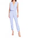 Amanda Uprichard Lewis Jumpsuit In English Lavender In Blue