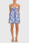 Amanda Uprichard Liana Dress In Blue