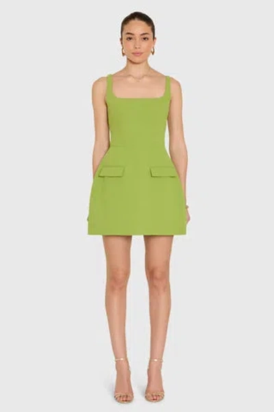 Amanda Uprichard Lily Dress In Green