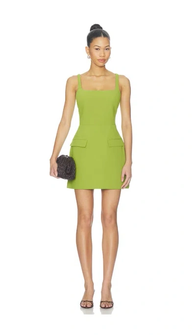 Amanda Uprichard Lily Dress In Palmetto
