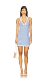 Amanda Uprichard Lilya Dress In Blue