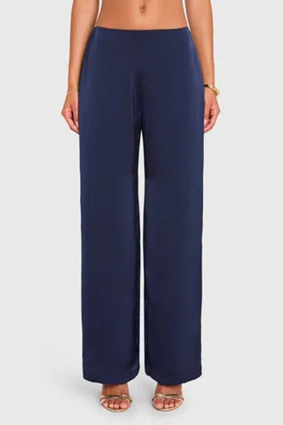 Amanda Uprichard Linda Pants In Animal Print