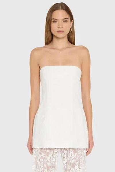 Amanda Uprichard Linda Tunic In White