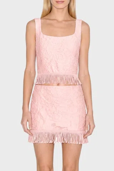 Amanda Uprichard Lisa Top In Pink