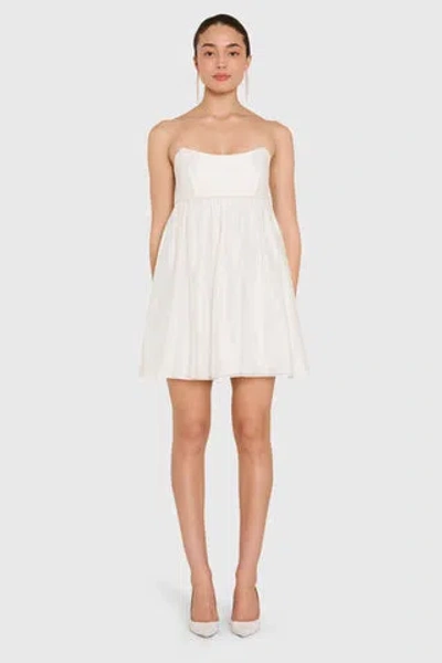 Amanda Uprichard Livia Dress In White