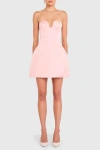 Amanda Uprichard Lodi Dress In Blush
