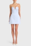 Amanda Uprichard Lodi Dress In Powder Blue