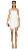 Amanda Uprichard London Mini Dress In Ivory In 象牙白
