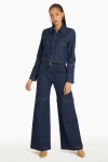 Amanda Uprichard Lucas Jacket In Heritage Wash