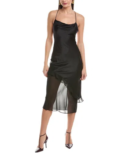 Amanda Uprichard Luciana Silk Maxi Dress