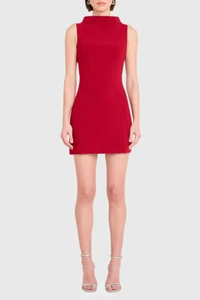 Amanda Uprichard Lucina Dress In Red