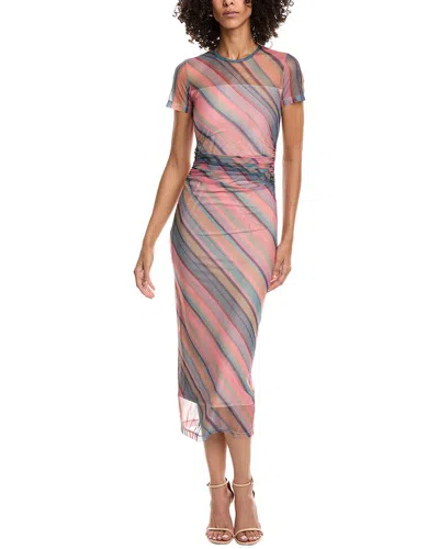 Amanda Uprichard Lyle Midi Dress In Purple