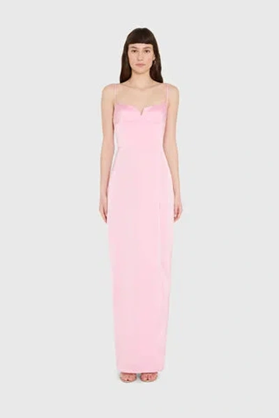 Amanda Uprichard Lyra Maxi Dress In Pink