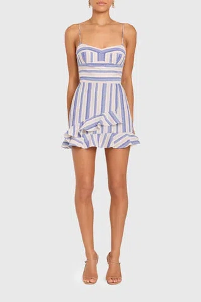 Amanda Uprichard Magnolia Romper In Purple