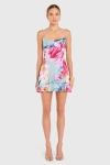 Amanda Uprichard Magnolia Romper In Multi