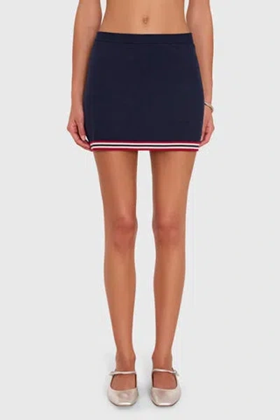 Amanda Uprichard Maia Skort In Blue