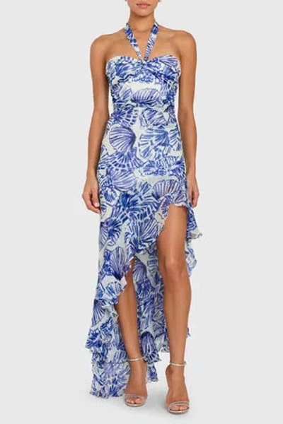 AMANDA UPRICHARD MARABOU DRESS