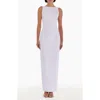 Amanda Uprichard Marbella Maxi Dress In Feather In Feather