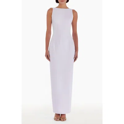 Amanda Uprichard Marbella Maxi Dress In Feather