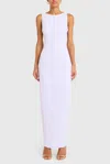 Amanda Uprichard Marbella Maxi Dress In Feather In White