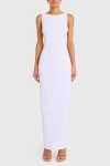 Amanda Uprichard Marbella Maxi Dress In Feather In Feather
