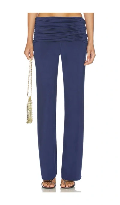 Amanda Uprichard Marcelle Pants In Blue