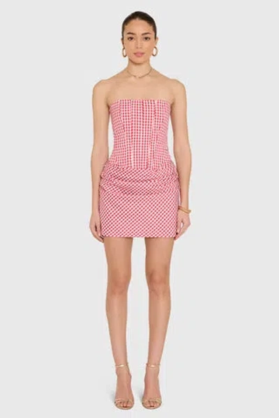 Amanda Uprichard Mariah Dress In Multi