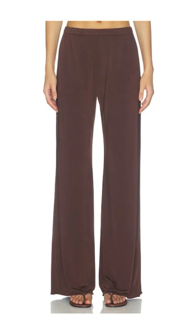 Amanda Uprichard Mariko Pants In Brown