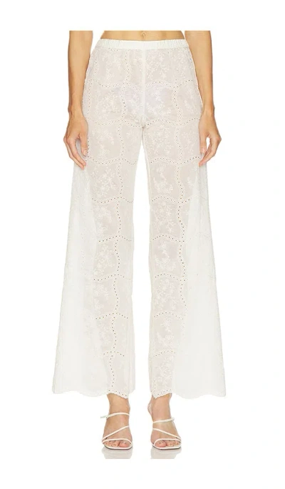 Amanda Uprichard Mariko Pants In White