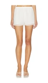 Amanda Uprichard Mariko Short In White
